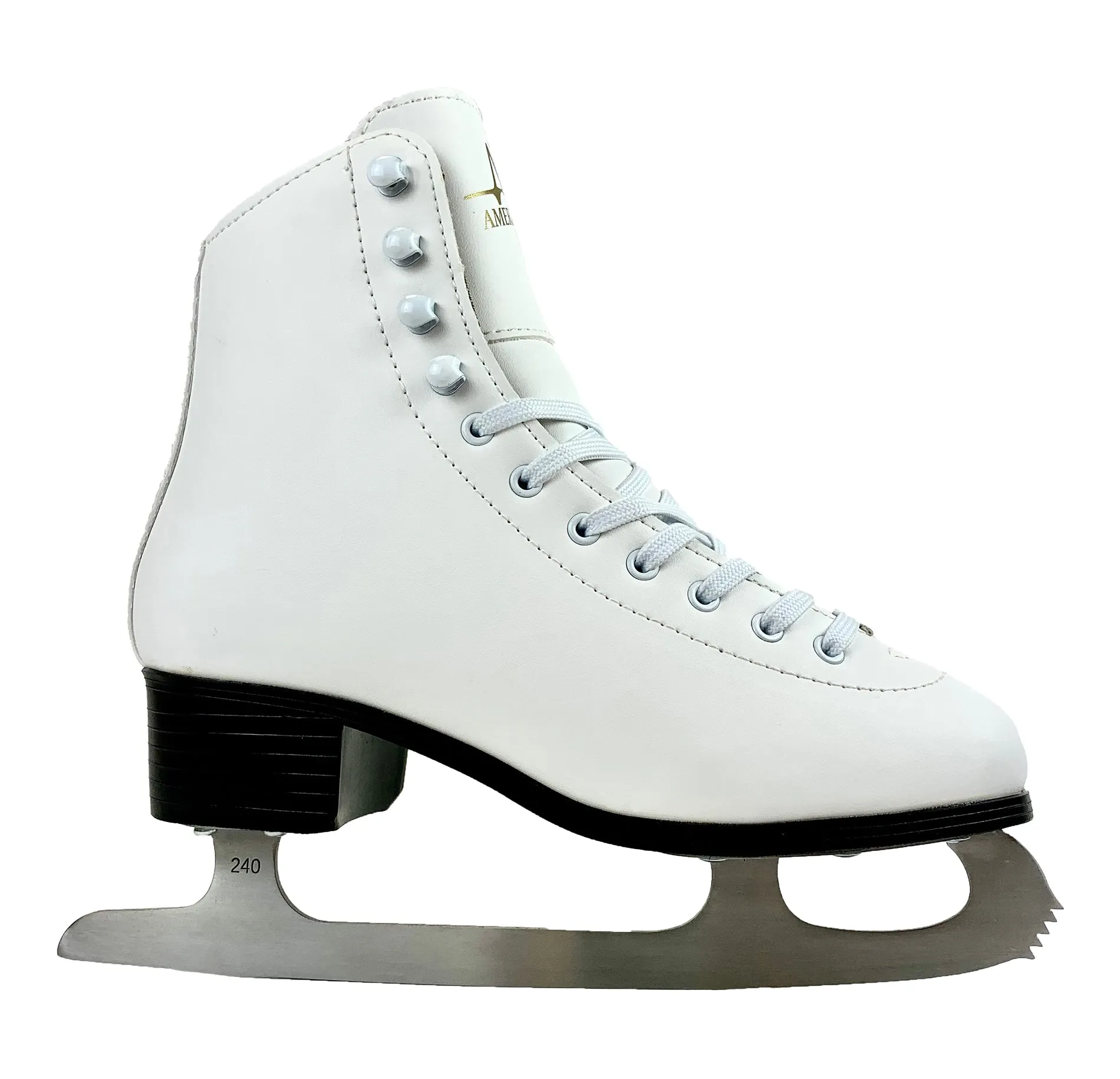 Women's American Leather Lined Figure Skate